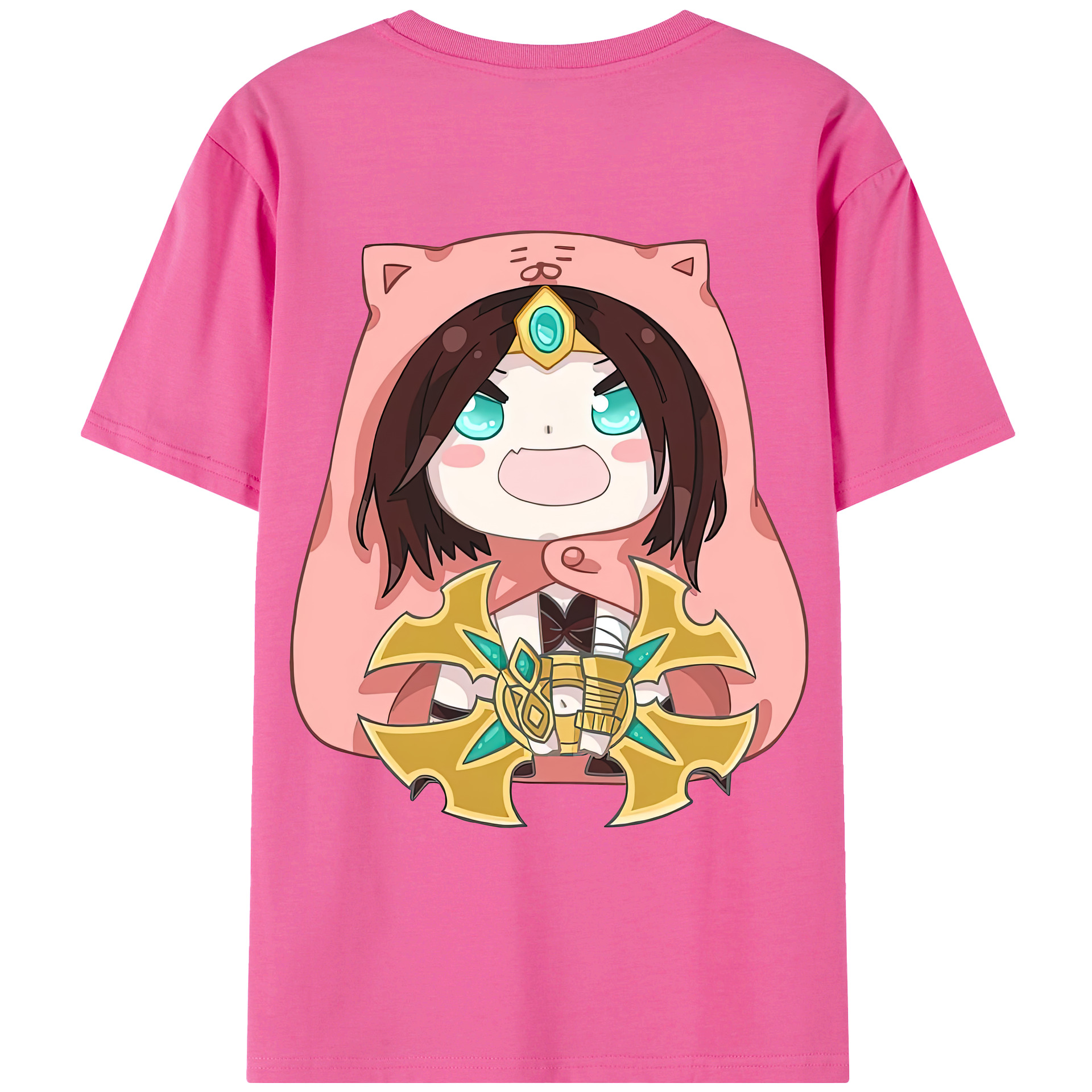 リーグ・オブ・レジェンド League of Legends LOL レディース半袖Tシャツ(バックプリント)
